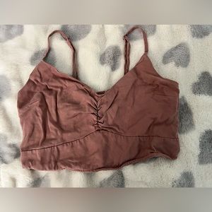 Abercrombie and finch cropped cami top